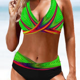 Eva - Kleurrijke en Vrolijke Bikini