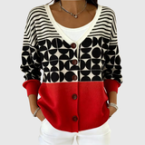 Cardigan in maglia comodo con bottoni