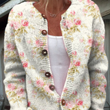 Anna™ | Vintage Bloemen Cardigan