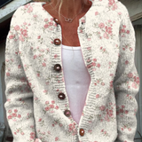 Lucia™ | Cardigan in Vintage Bloemenbrei