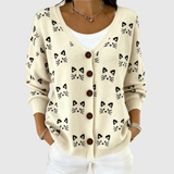 Cardigan in maglia comodo con bottoni