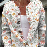 Carla™ | Vintage Bloemige Cardigan