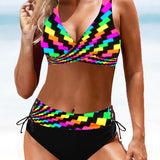 Eva - Kleurrijke en Vrolijke Bikini