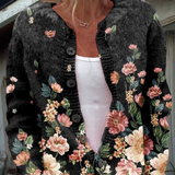 Maria™ | Vintage Bloemen Cardigan
