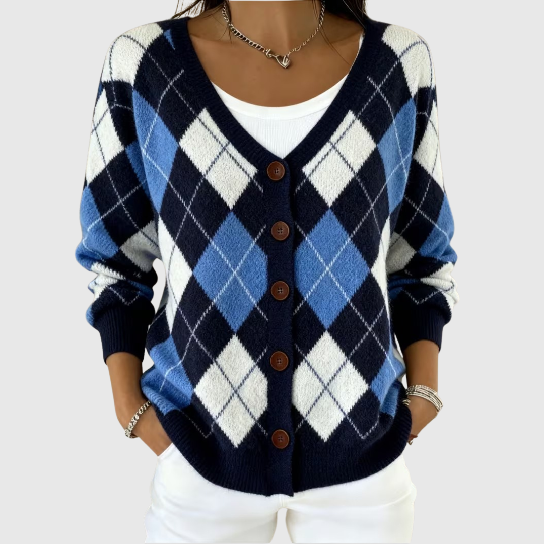 Comfortabele Gebreide Cardigan met Knopen