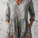Amelie | Lange Blouse met V-hals
