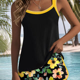 Laluna® | Elegant Twee-delig Tankini Set