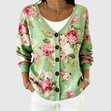 Cardigan in maglia comodo con bottoni