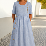 Sofia™ | Gestreepte zomerjurk
