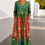 Judith | Maxi Bloemenjurk Vintage