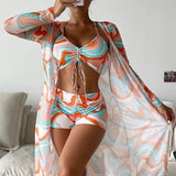 Laluna® | 3-delig bikini set met print
