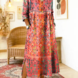 Gracie | Midi Jurk met Print