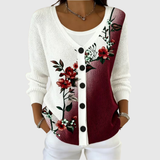 Cardigan in maglia comodo con bottoni