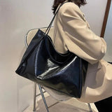 Patricia™ | Glanzende Leren Tas
