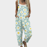 Comfortabele gedrukte jumpsuit