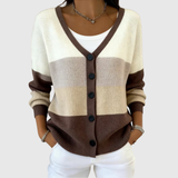 Cardigan con bottoni comodo