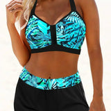 Janette - Hoge taille rib bikini