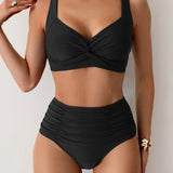 Laluna® | Hoge taille bikini set voor de zomer