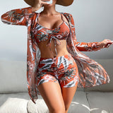 Laluna® | 3-delig bikini set met print