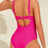 Mel - Eendelig strapless badpak