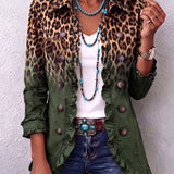 Barbara™ | Blazer in Stampa Leopardo