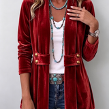Katrin™ | Blazer Aperto con Brillantezza