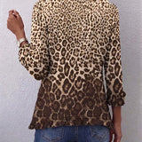 Erika™ | Blazer con stampa leopardata