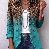 Barbara™ | Blazer in Stampa Leopardo