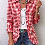 Elke™ | Blazer a Vichy