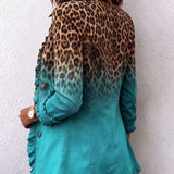 Barbara™ | Blazer in Stampa Leopardo