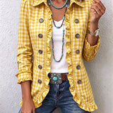 Elke™ | Blazer a Vichy