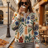 Heike™ | Cardigan con Fiori Folkloristici