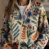 Heike™ | Cardigan con Fiori Folkloristici